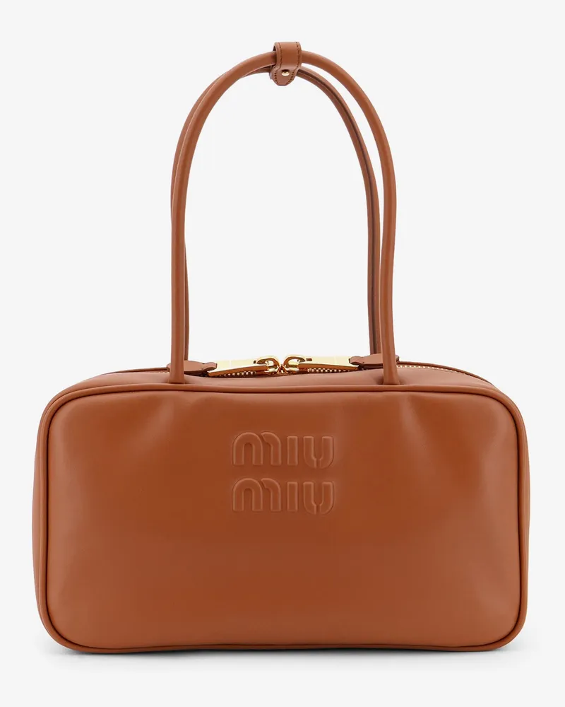 Miu Miu Beau leather handbag -  - gender_Woman Brown