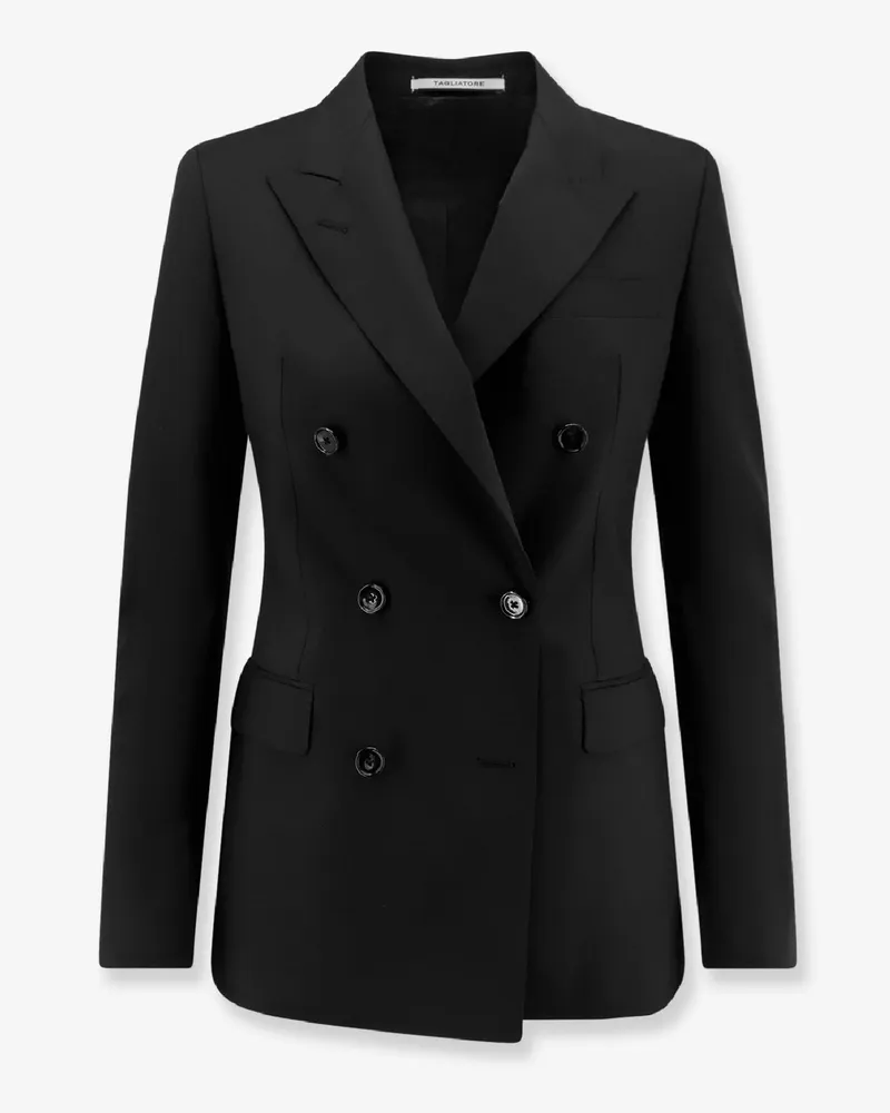 Tagliatore Parigi virgin wool blend blazer -  - gender_Woman Black