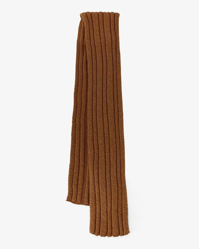 The Row Amos virgin wool scarf -  - gender_Woman Brown