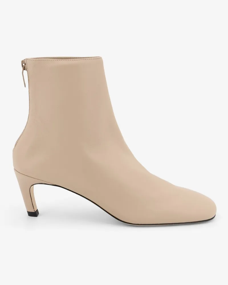 Totême Leather boots -  - gender_Woman Beige