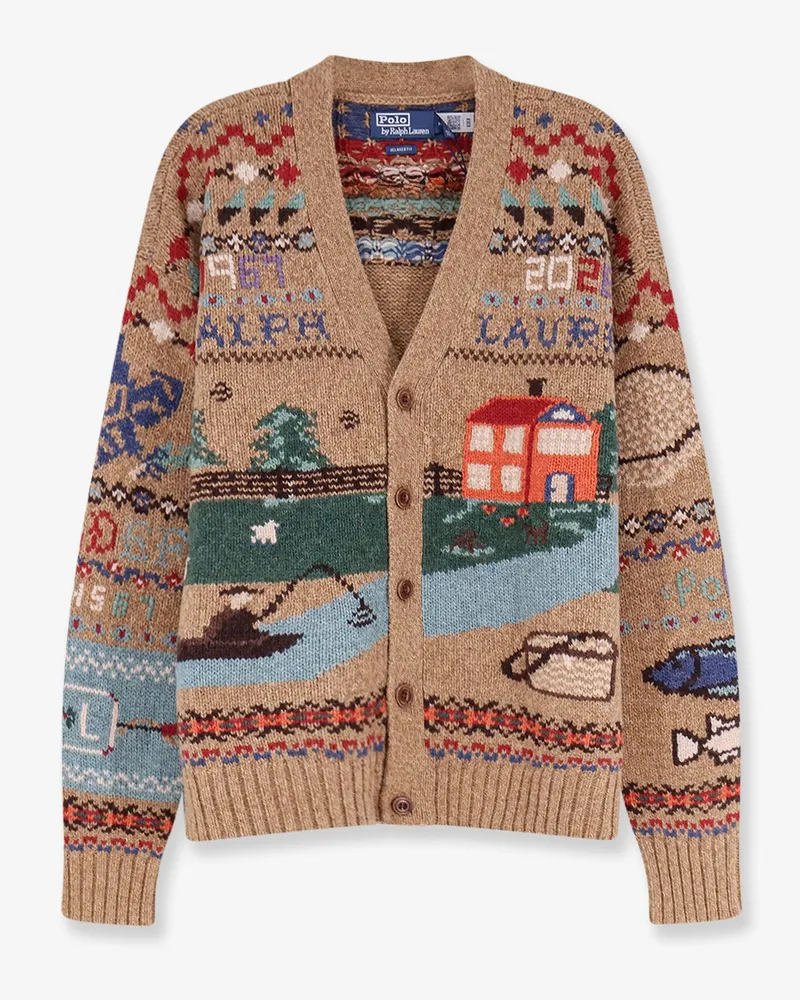 Ralph Lauren Wool cardigan -  - gender_Man Beige
