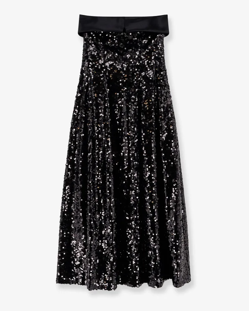 Alberta Ferretti Dress with sequins -  - gender_Woman Black