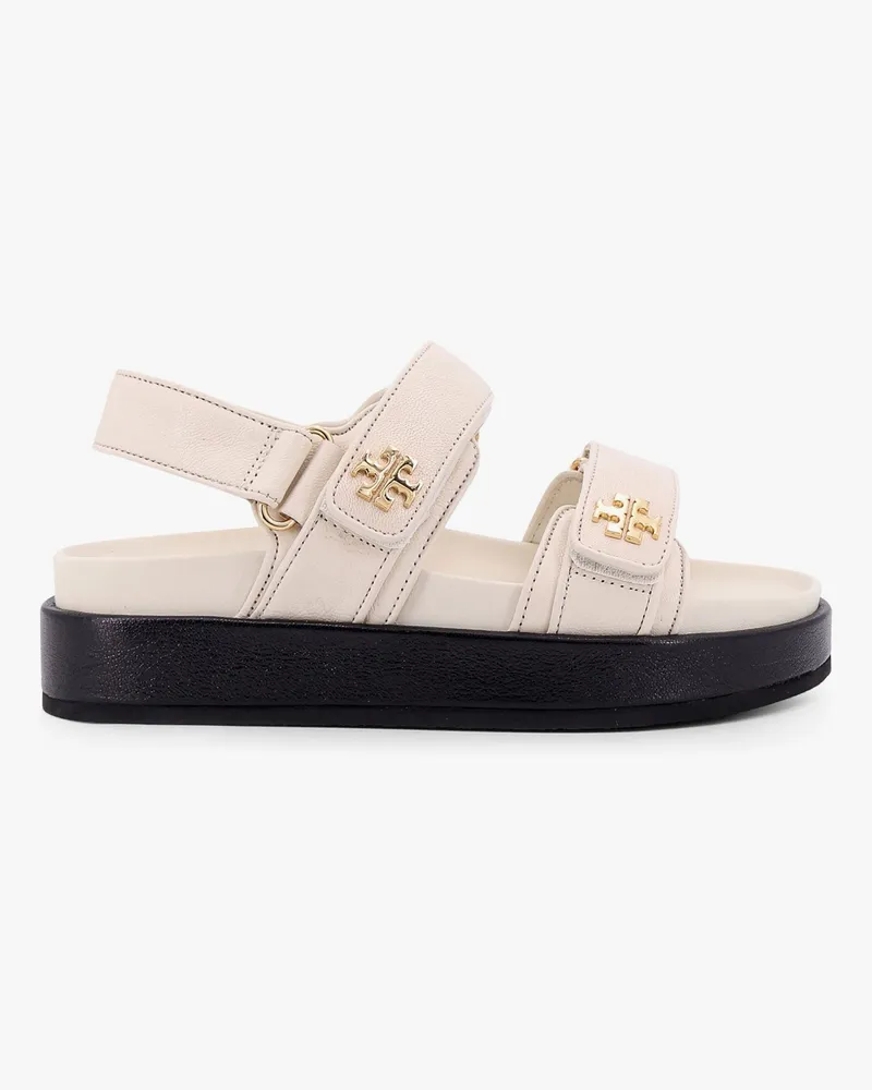 Tory Burch Kira low leather sandals -  - gender_Woman Beige