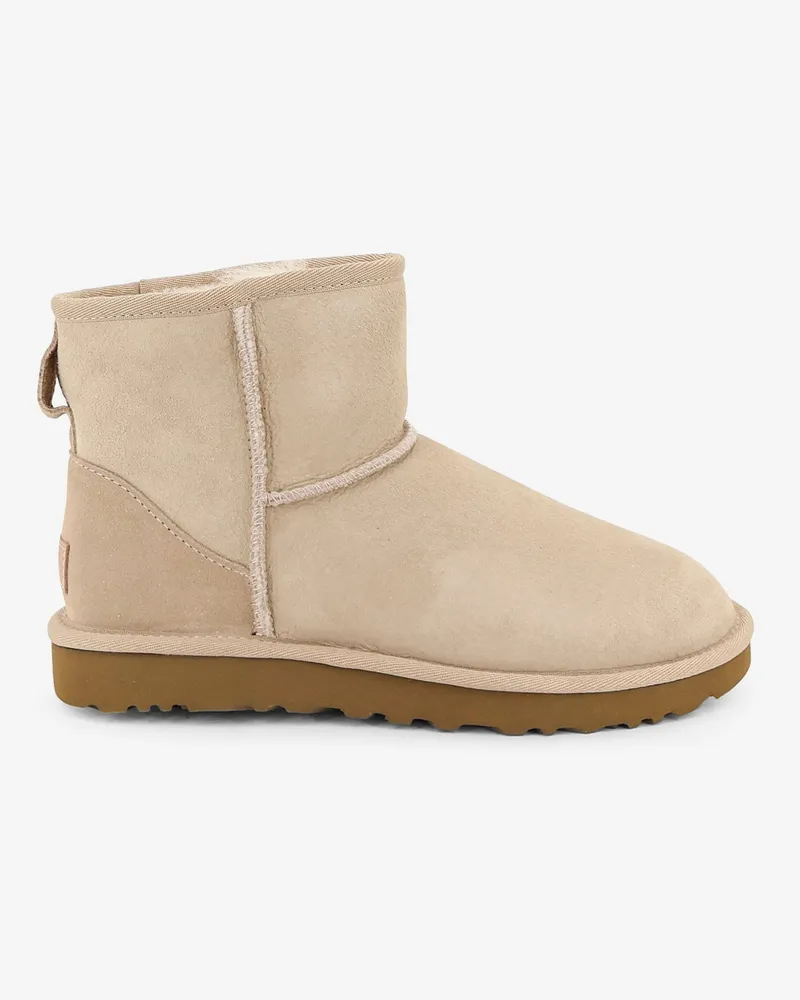 UGG Classic Mini suede ankle boots -  - gender_Woman Beige