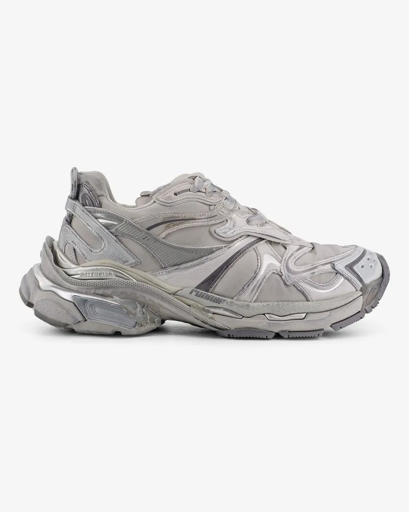Balenciaga Runner 2 low-top nylon sneakers -  - gender_Man Grey