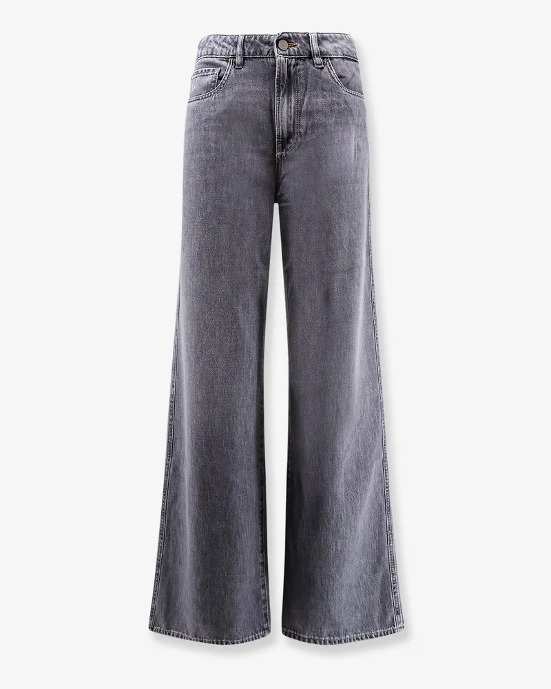 3x1 The Kat cotton and lyocell jeans -  - gender_Woman Grey