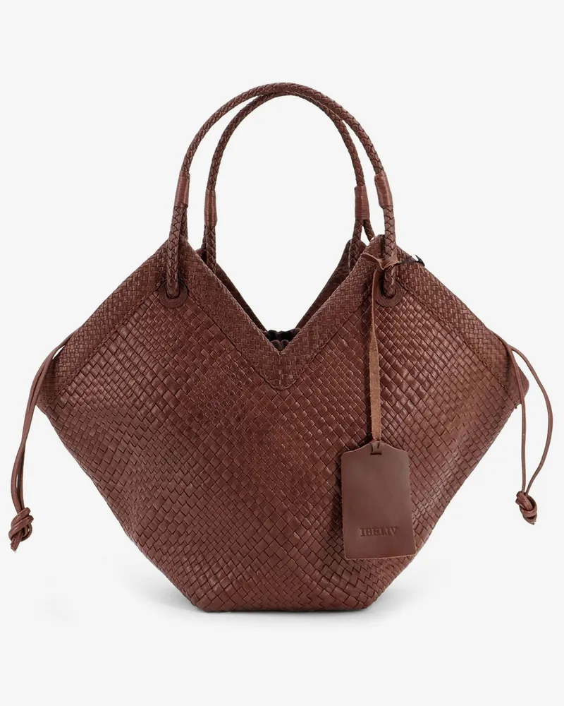 IBELIV Trinity Large vegetable leather shoulder bag -  - gender_Woman Brown