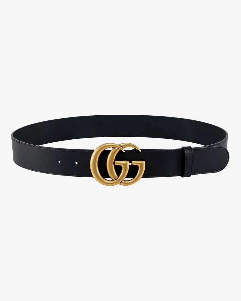 Gucci GG Marmont leather belt -  - gender_Man Black