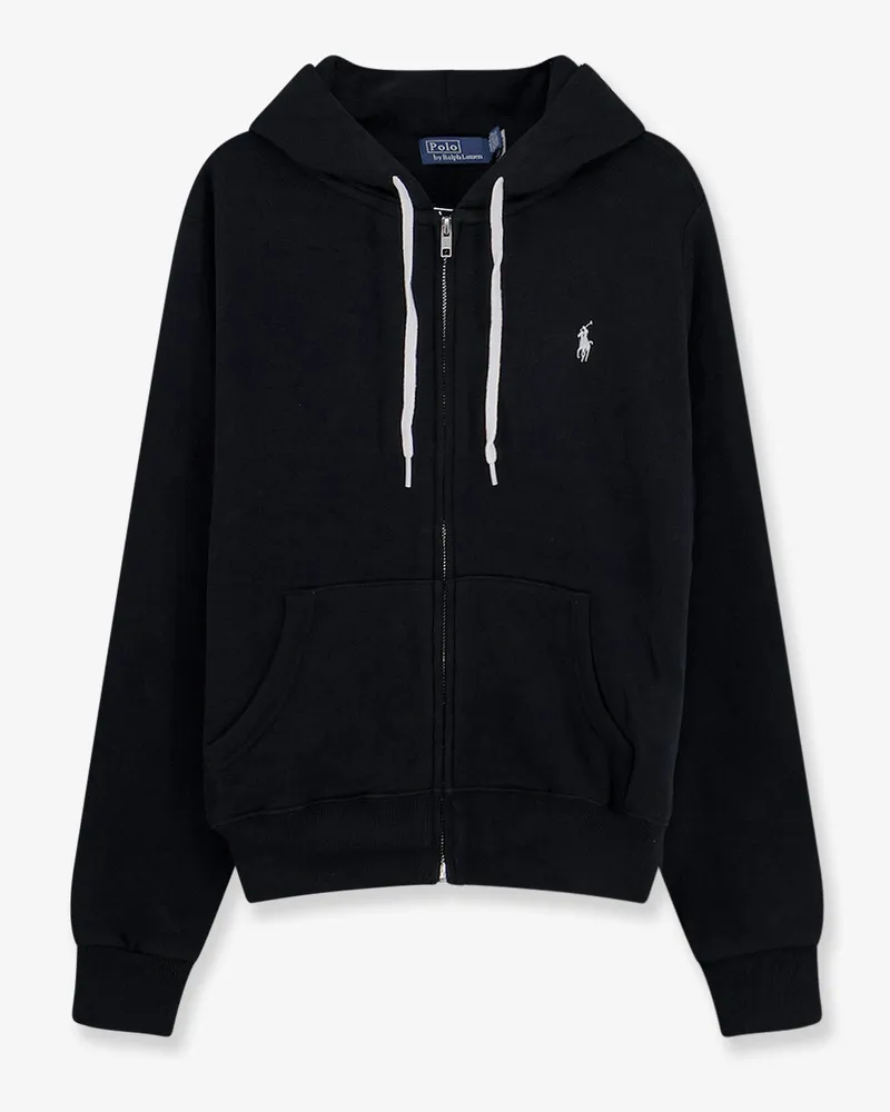 Ralph Lauren Cotton blend sweatshirt with embroidered logo on the front -  - gender_Woman Black