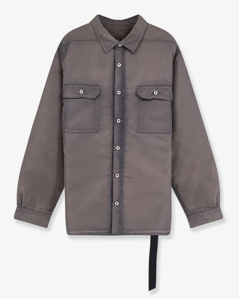 DRKSHDW by Rick Owens Jumbo Padded Outershirt Jacket/Shirt -  - gender_Man Green