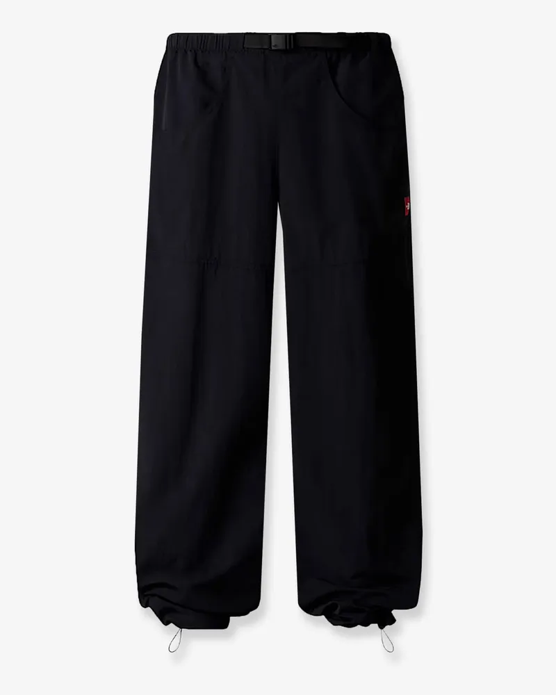 The North Face Nylon trousers with front logo patch -  - gender_Man Black