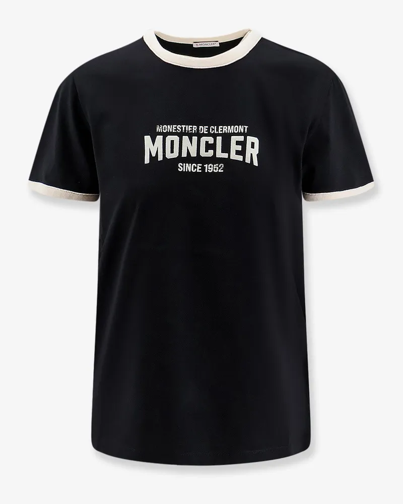 Moncler Organic cotton t-shirt -  - gender_Woman Black