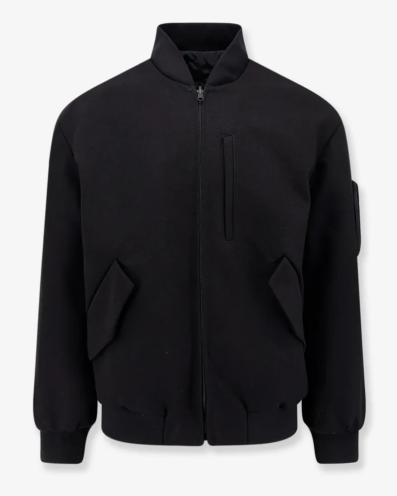 Hevò Castro cotton bomber jacket -  - gender_Man Black