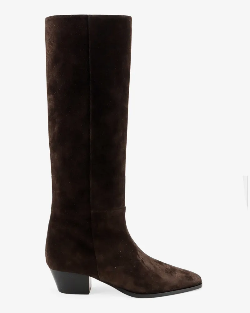aeyde Medea suede boots -  - gender_Woman Brown