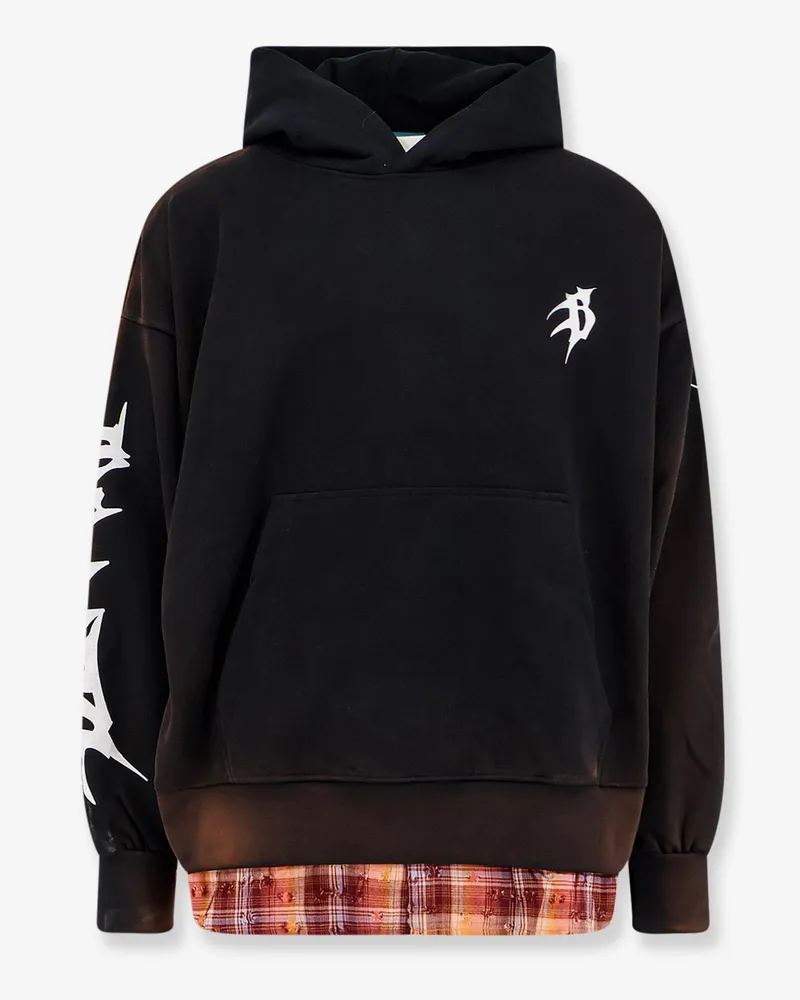 BARROW Cotton sweatshirt with logo on the front -  - gender_Man Black