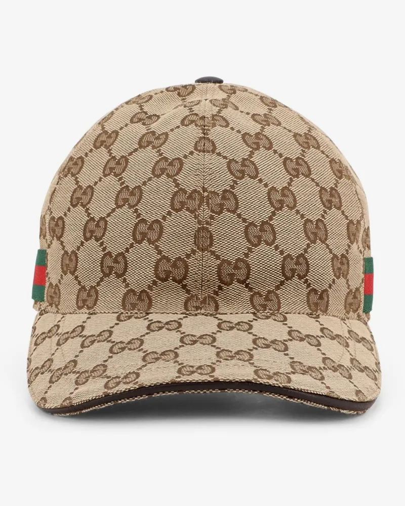 Gucci GG Fabric baseball hat -  - gender_Man Beige