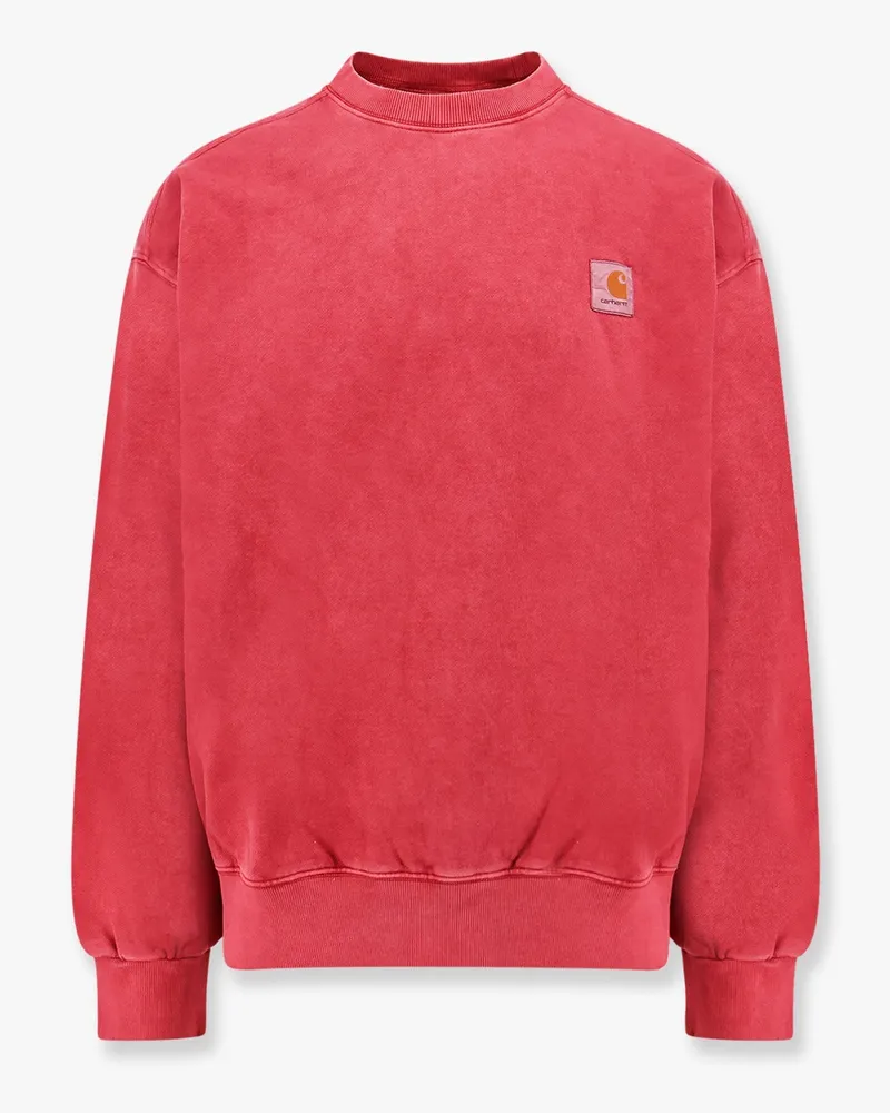 Carhartt WIP Vista dyeing treatment cotton sweatshirt -  - gender_Man Red