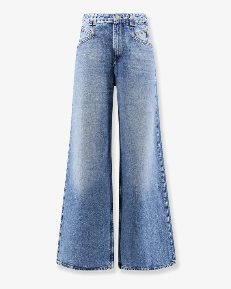 Isabel Marant Lemony blue denim jeans -  - gender_Woman Blue