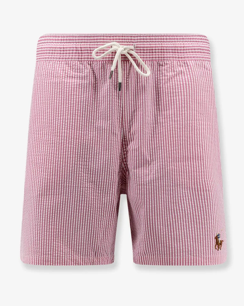 Ralph Lauren Cotton blend swim trunks -  - gender_Man Pink