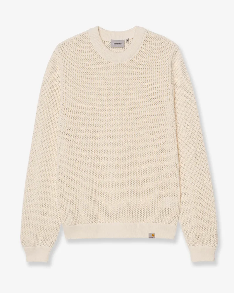Carhartt WIP Stockton cotton sweatshirt -  - gender_Man Beige