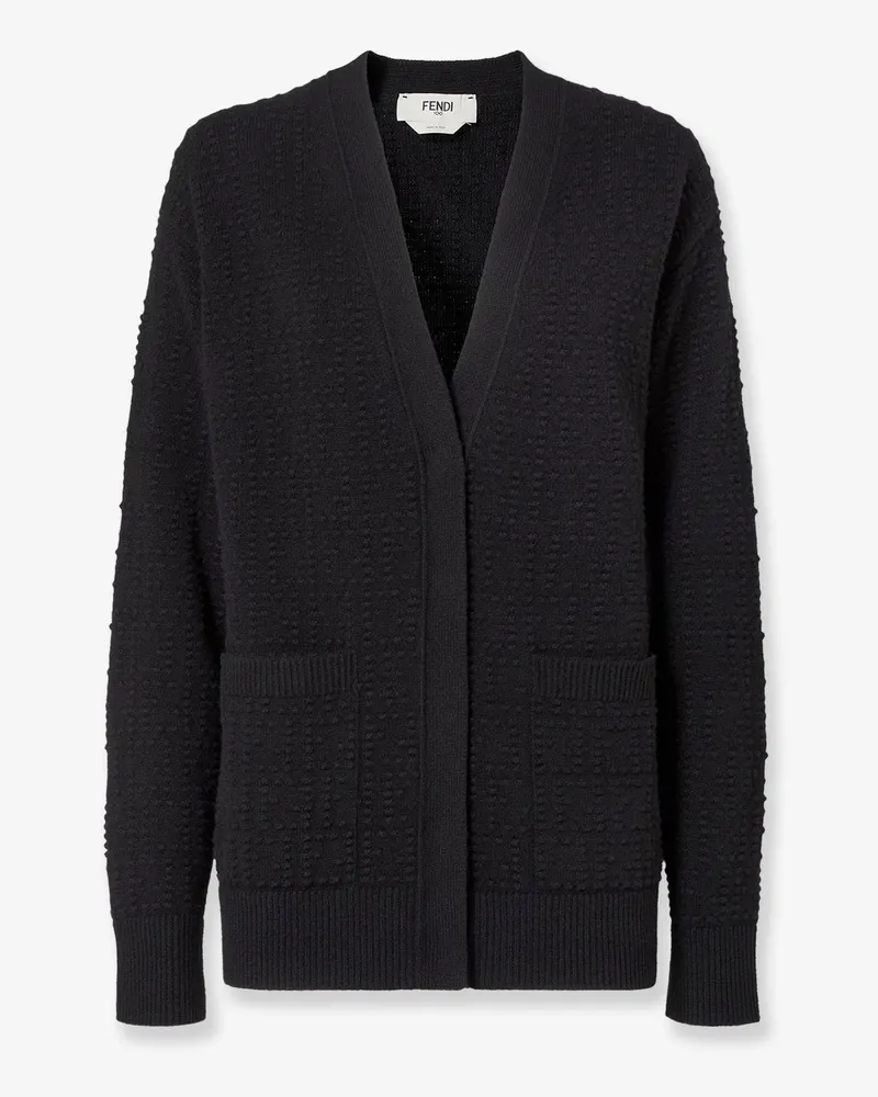 Fendi Wool and cashmere cardigan -  - gender_Woman Black