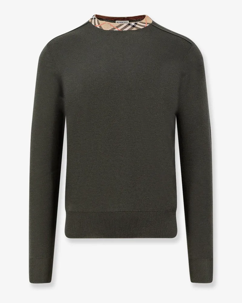 Burberry Michael wool sweater -  - gender_Man Green
