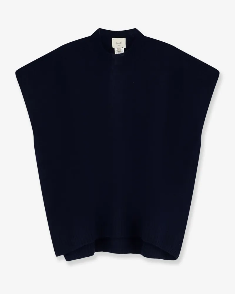 ALYSI Merino wool and cashmere blend sweater -  - gender_Woman Blue