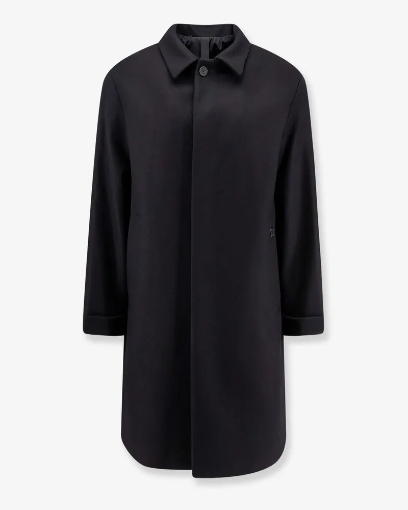 Hevò Loco virgin wool coat -  - gender_Man Black