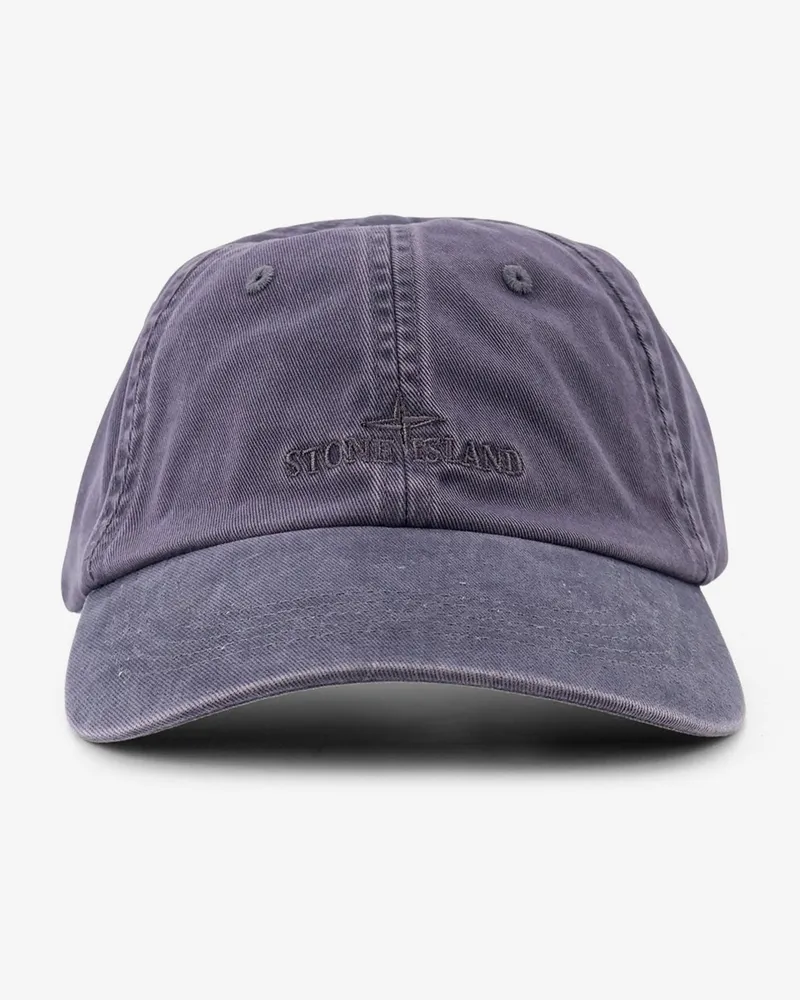 Stone Island Cotton Baseball Hat -  - gender_Man Blue
