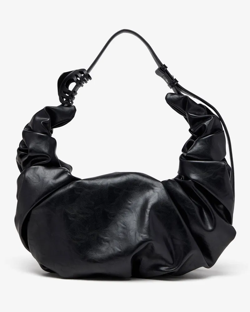 Diesel Grab-D Hobo L PU crossbody bag -  - gender_Woman Black