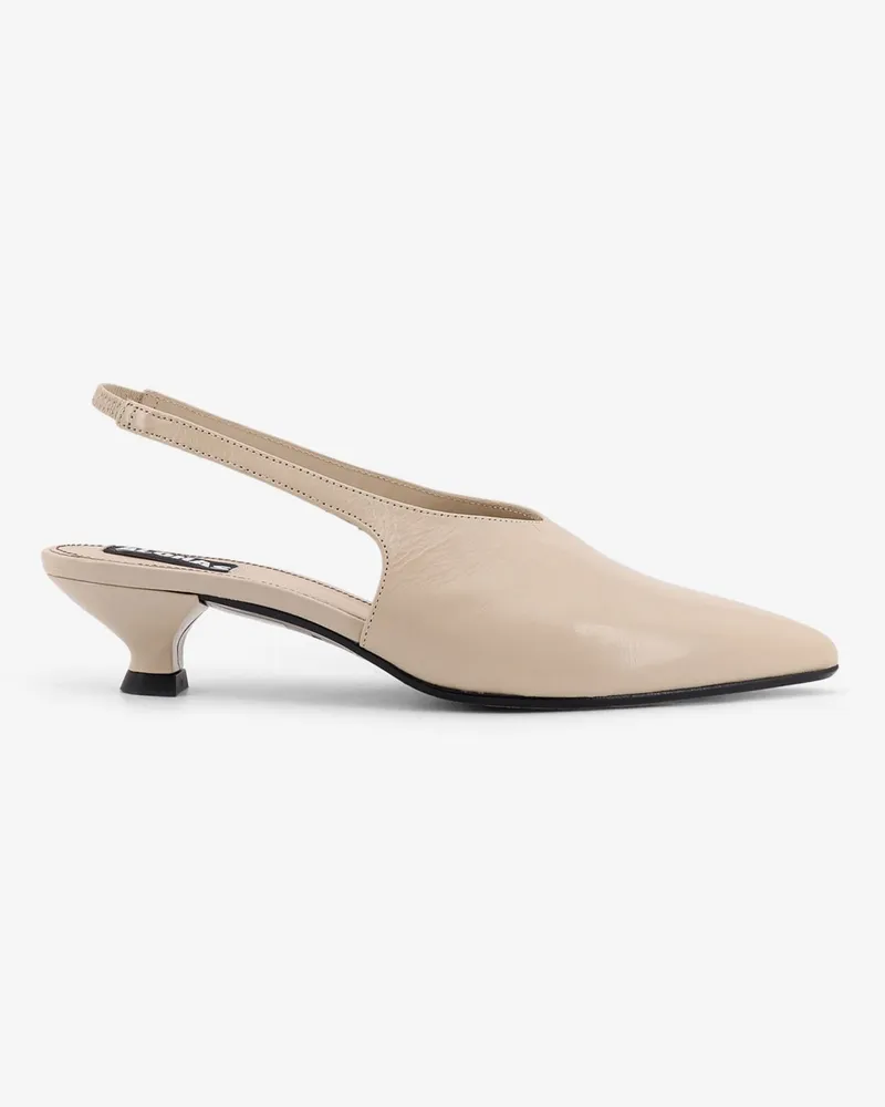 Alohas Eros leather slingback decolleté -  - gender_Woman White