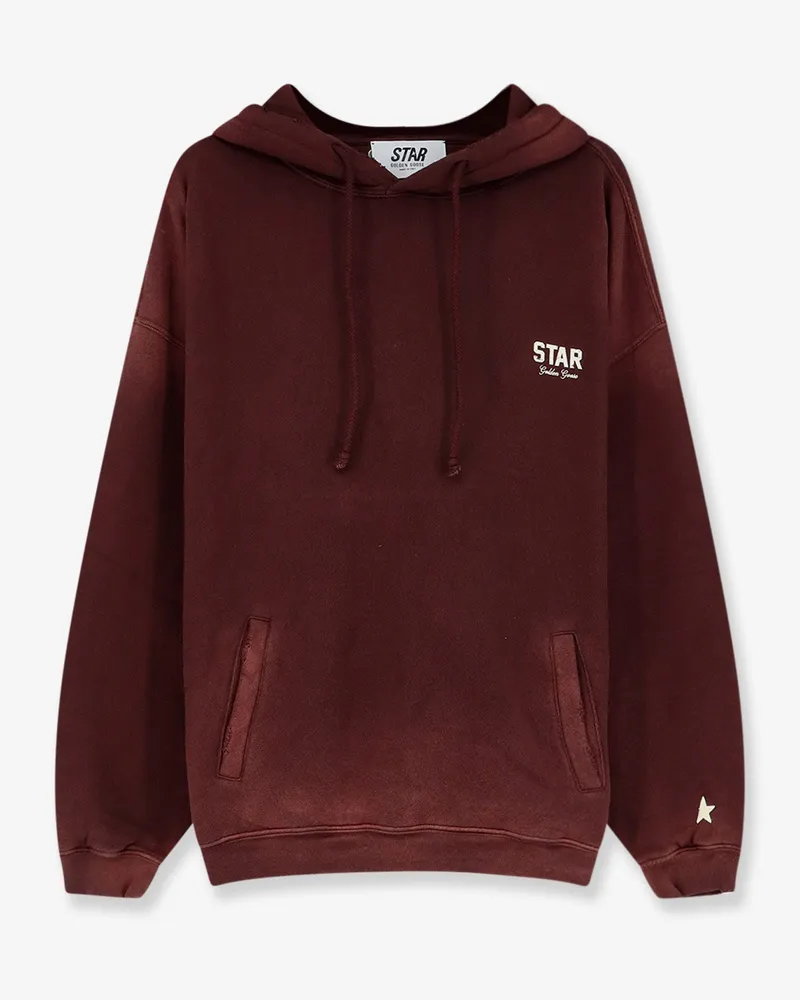 Golden Goose Oversized cotton sweatshirt -  - gender_Unisex Red