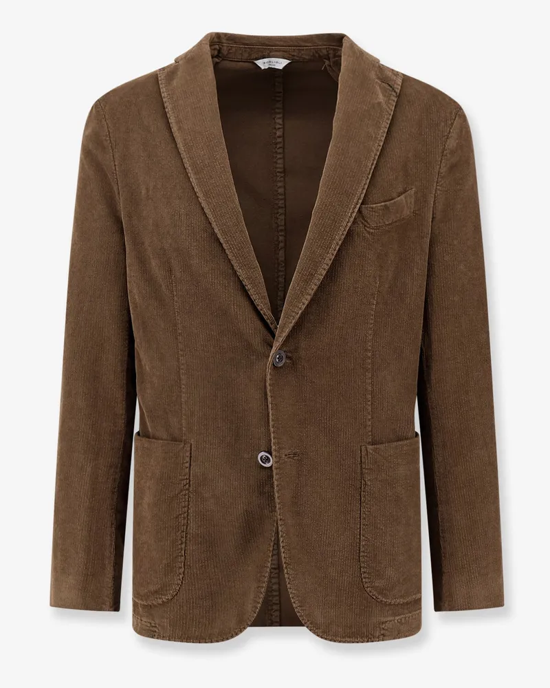Boglioli Corduroy blazer -  - gender_Man Brown
