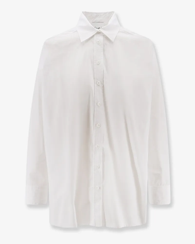 NUDE Cotton shirt -  - gender_Woman White