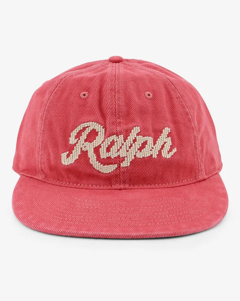 Ralph Lauren Cotton hat with logo on the front -  - gender_Man Red