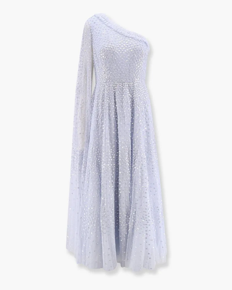Needle & Thread One-shoulder long dress with sequins -  - gender_Woman Blue