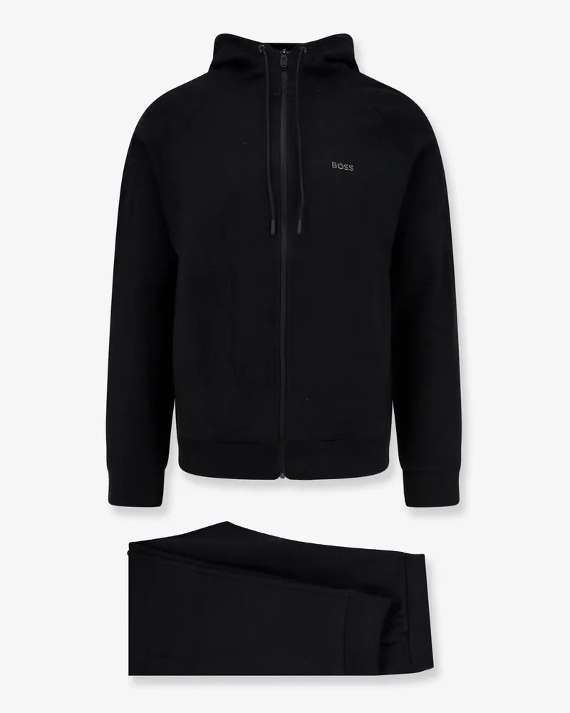 HUGO BOSS Stretch cotton tracksuit -  - gender_Man Black