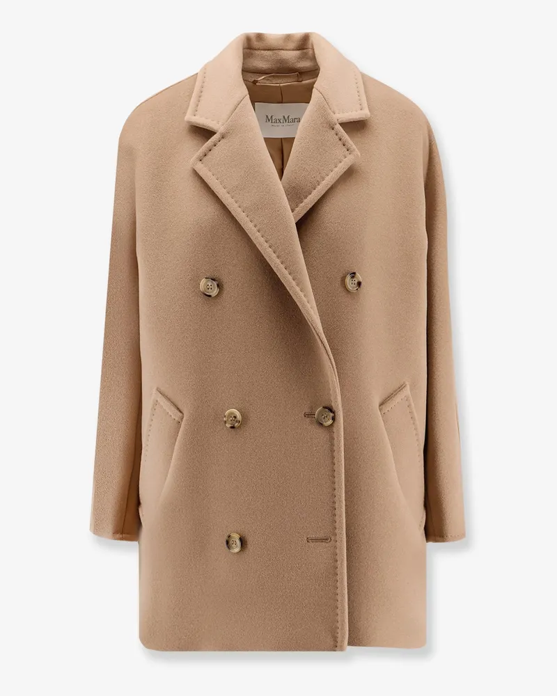 Max Mara Rebus virgin wool and cashmere coat -  - gender_Woman Brown