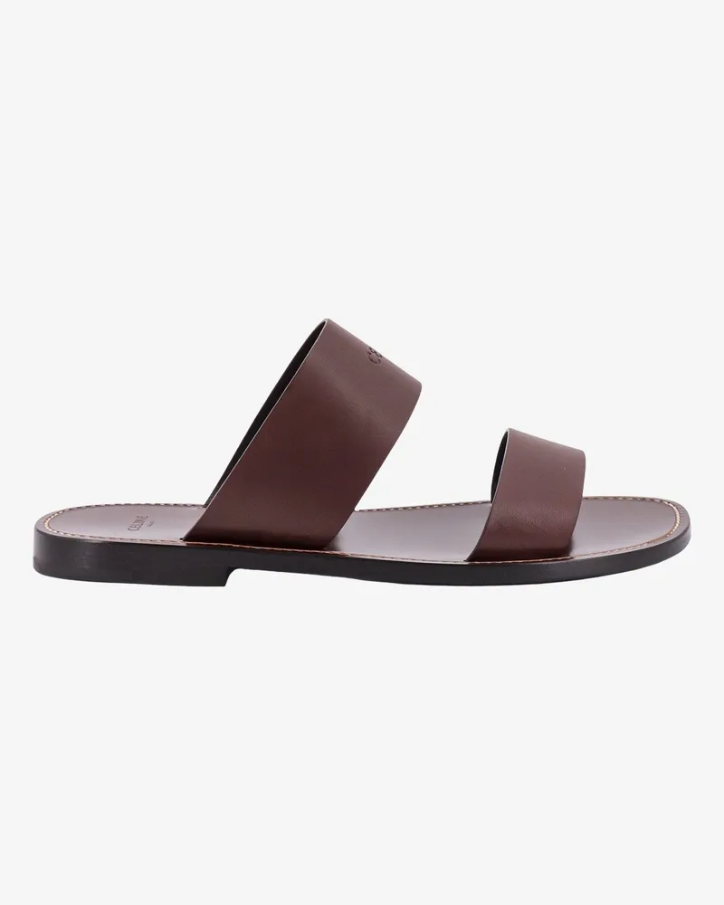 Celine Leather sandals -  - gender_Man Brown
