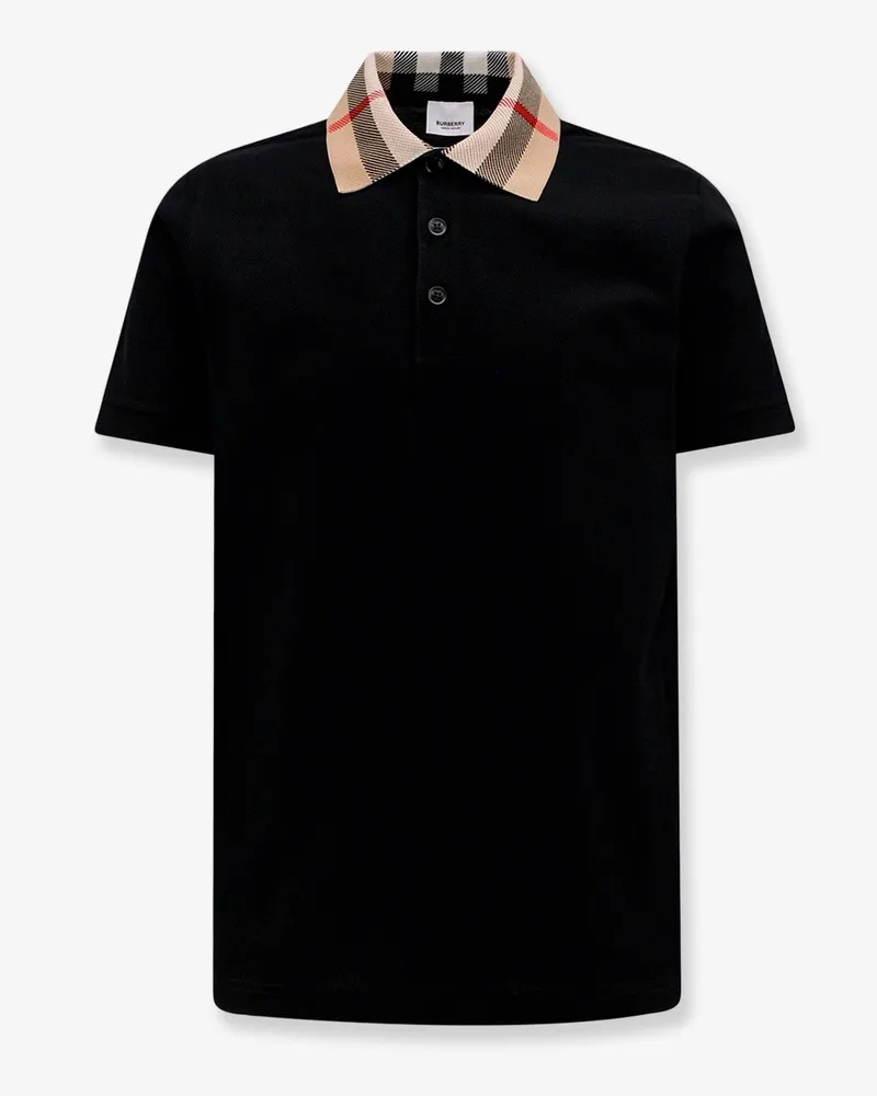 Burberry Cody organic cotton polo shirt -  - gender_Man Black