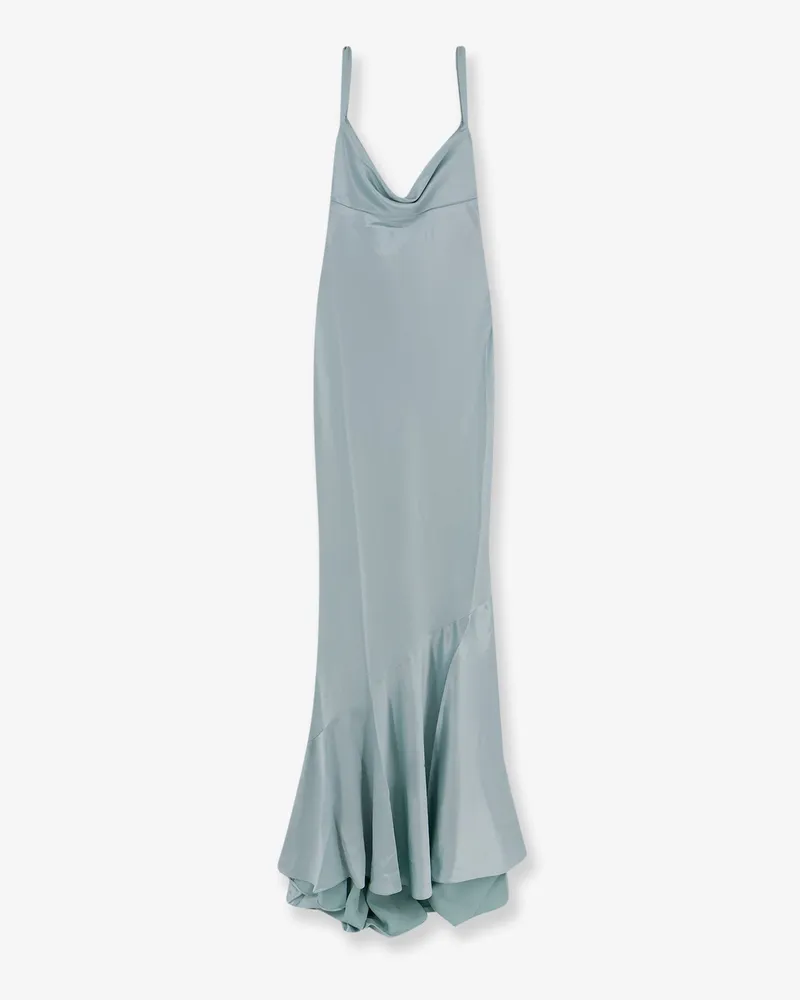 Retrofête Satin Vinica dress -  - gender_Woman Blue