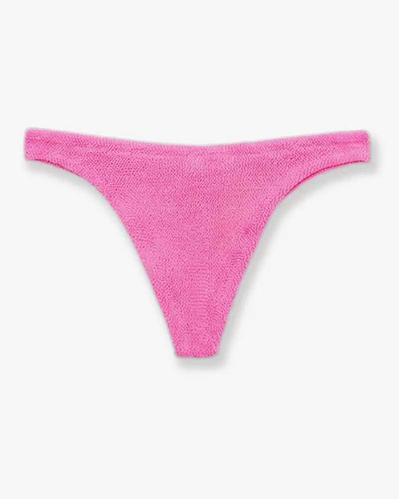 MC2 Saint Barth Stretch nylon bikini bottom -  - gender_Woman Pink