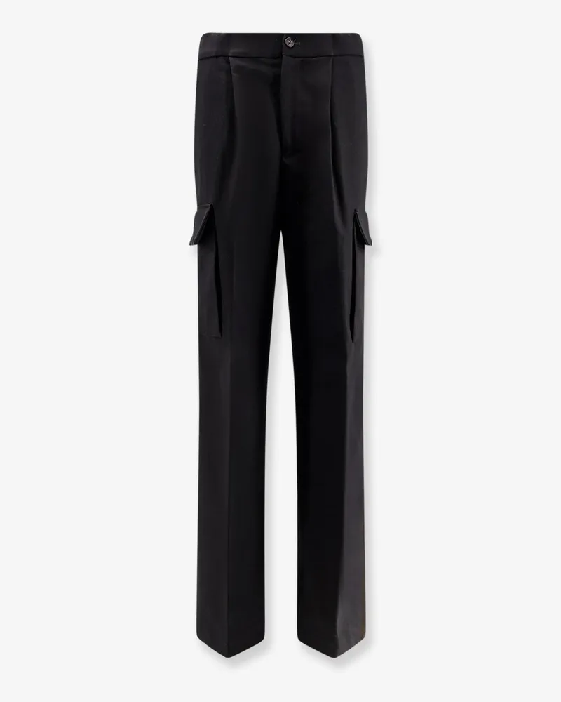 Hevò Torrequetta cotton trousers -  - gender_Man Black