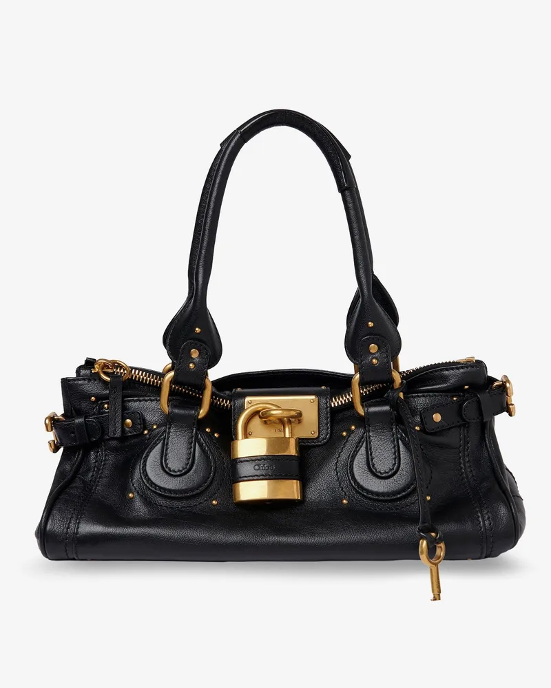 Chloé Paddington Leather Handbag -  - gender_Woman Black