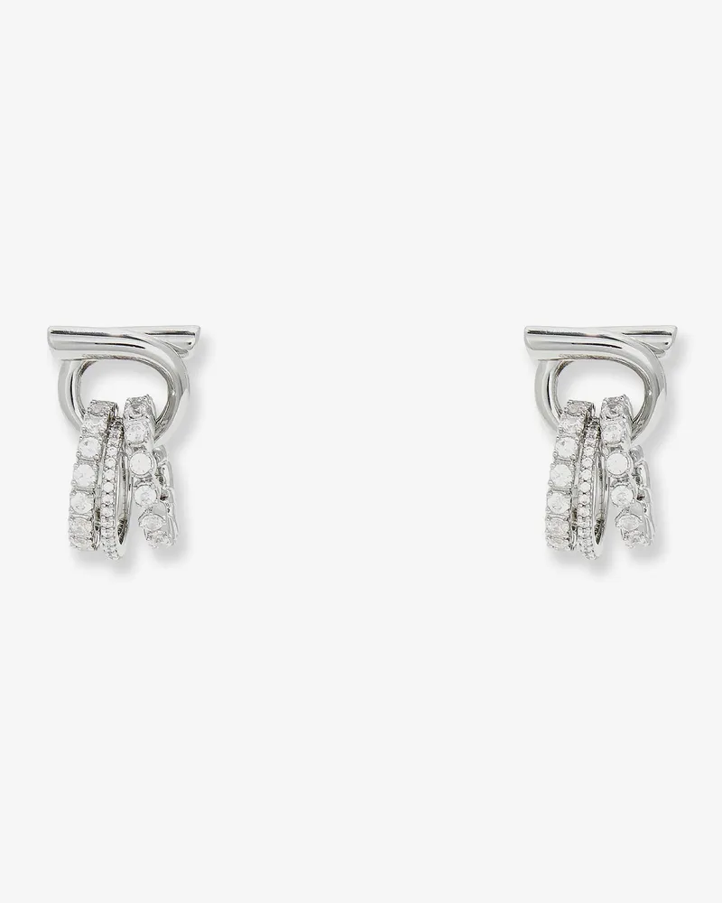 Ferragamo Crystal earrings -  - gender_Woman Silver