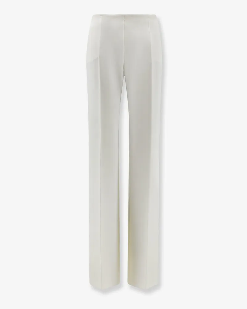 Max Mara Mxmorata stretch virgin wool trousers -  - gender_Woman White