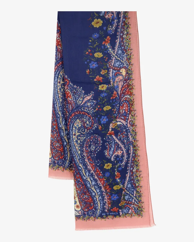 Etro Cashmere scarf -  - gender_Woman Blue