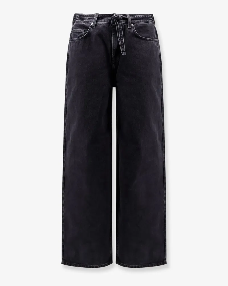 Axel Arigato Relaxed fit denim trousers -  - gender_Man Black