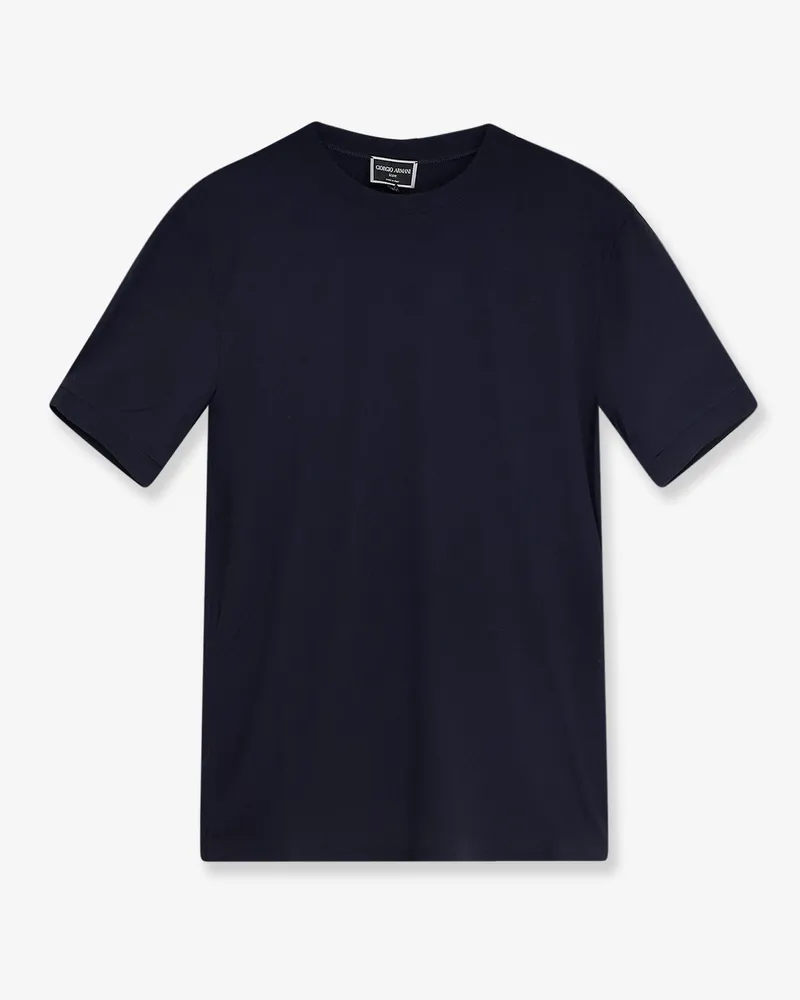 Giorgio Armani Viscose blend T-shirt -  - gender_Man Black
