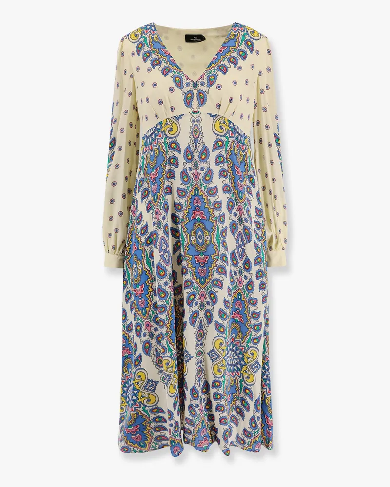 Etro Viscose dress with multicolor print -  - gender_Woman 